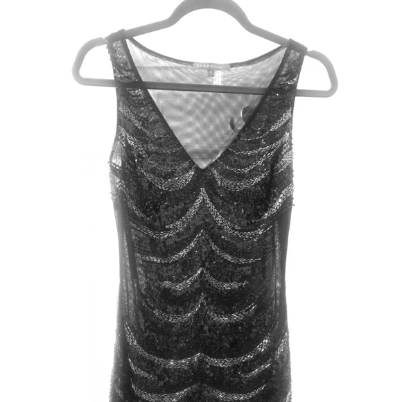 Pure Sequin Black Dress ✨ - Picture 1 of 5